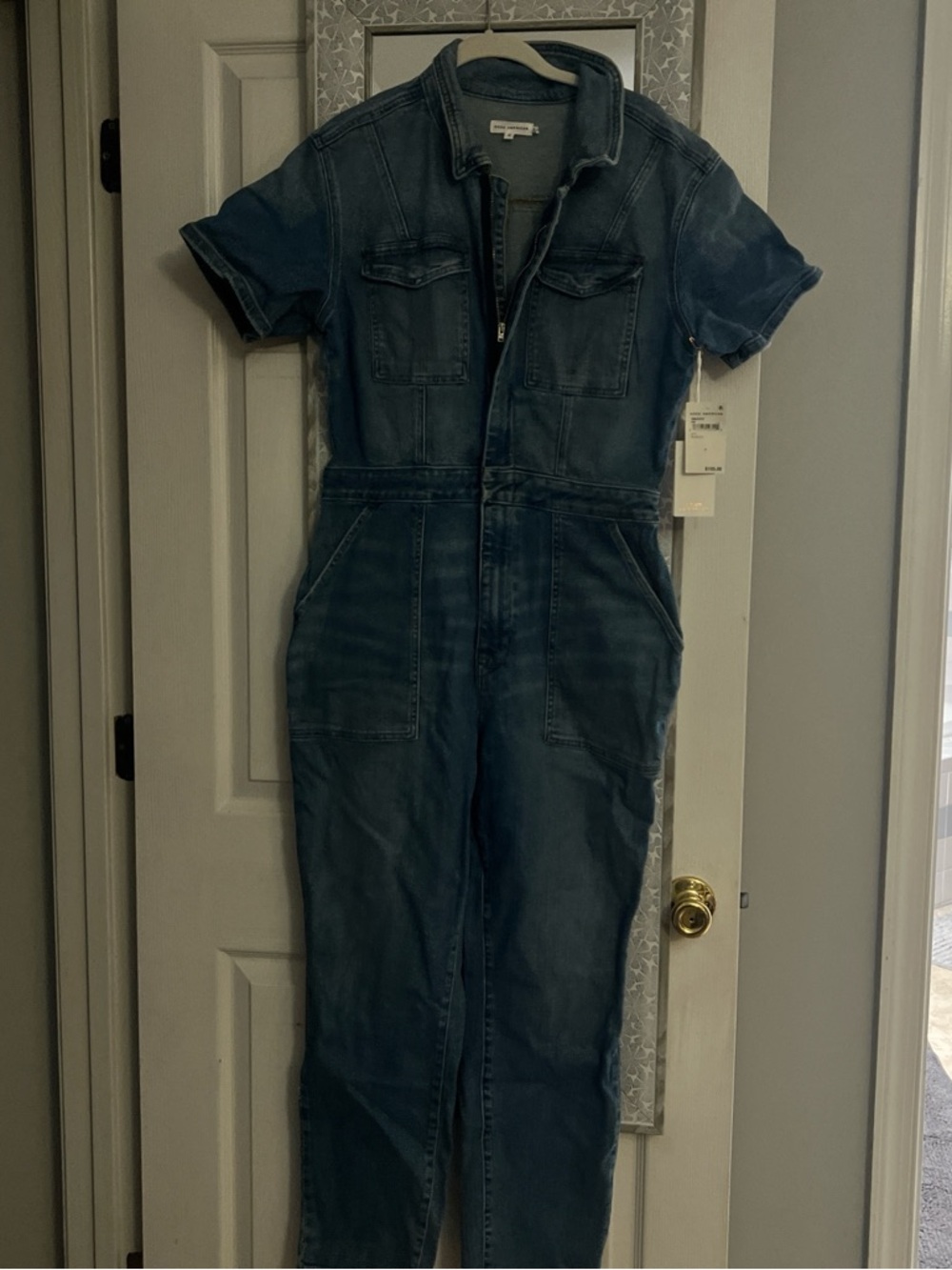 Good American Light Blue Denim Jacket